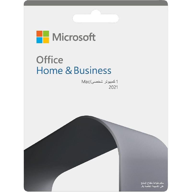 Microsoft Office: Home & Business 2021 Arabic/English 1 User E-Voucher ((Digital items will be delivered directly to your email))